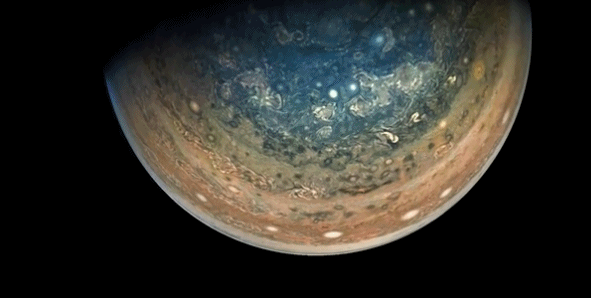 浮想联翩的剧烈风暴:木星表面多变气流源自3000公里深处